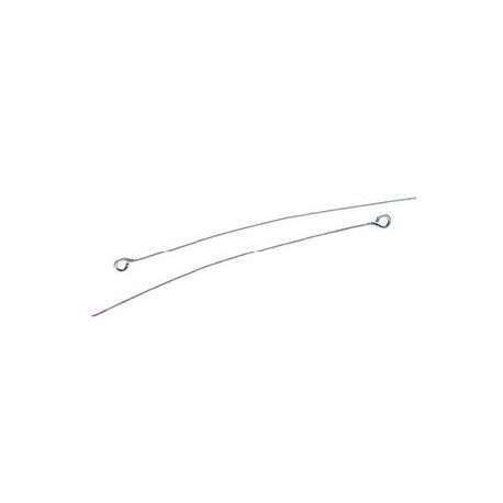 Eye pin 57x0.70mm OLD SILVER COLOR x20